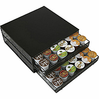Mind Reader 72-pod Coffee Storage (EMSDBMTRAYBLK)