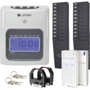 Lathem 400E Top Feed Electronic Time Clock Kit (400EKIT)