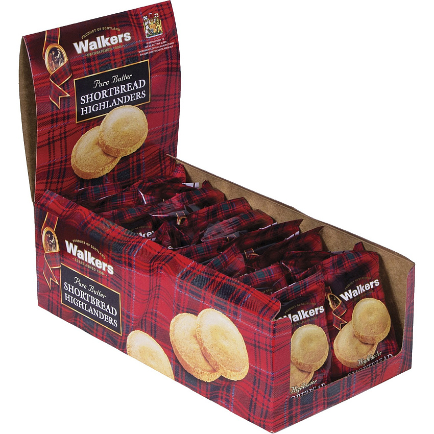 Walkers Shortbread Highlanders Cookies (OFXW1177D)