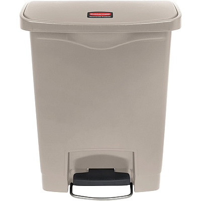 Rubbermaid Commercial 8G Slim Jim Front Step Container (RCP1883456)