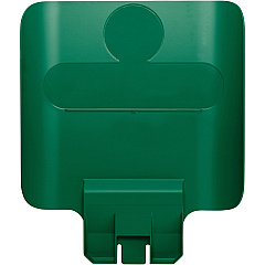 Rubbermaid Commercial Slim Jim Green Recycle Billboard (RCP2007908)