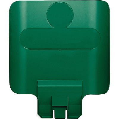 Rubbermaid Commercial Slim Jim Green Recycle Billboard (RCP2007908)