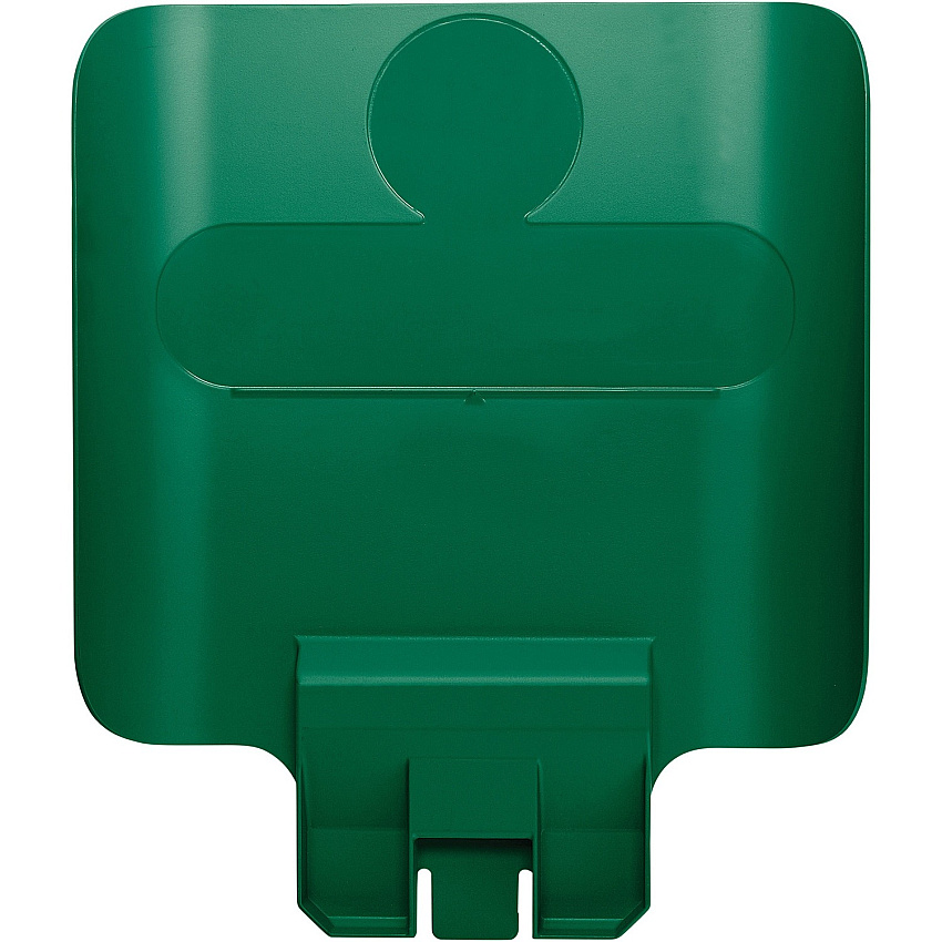 Rubbermaid Commercial Slim Jim Green Recycle Billboard (RCP2007908)
