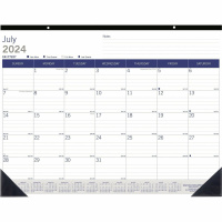 Blueline DuraGlobe Academic Monthly Desk Pad (REDCA177227)