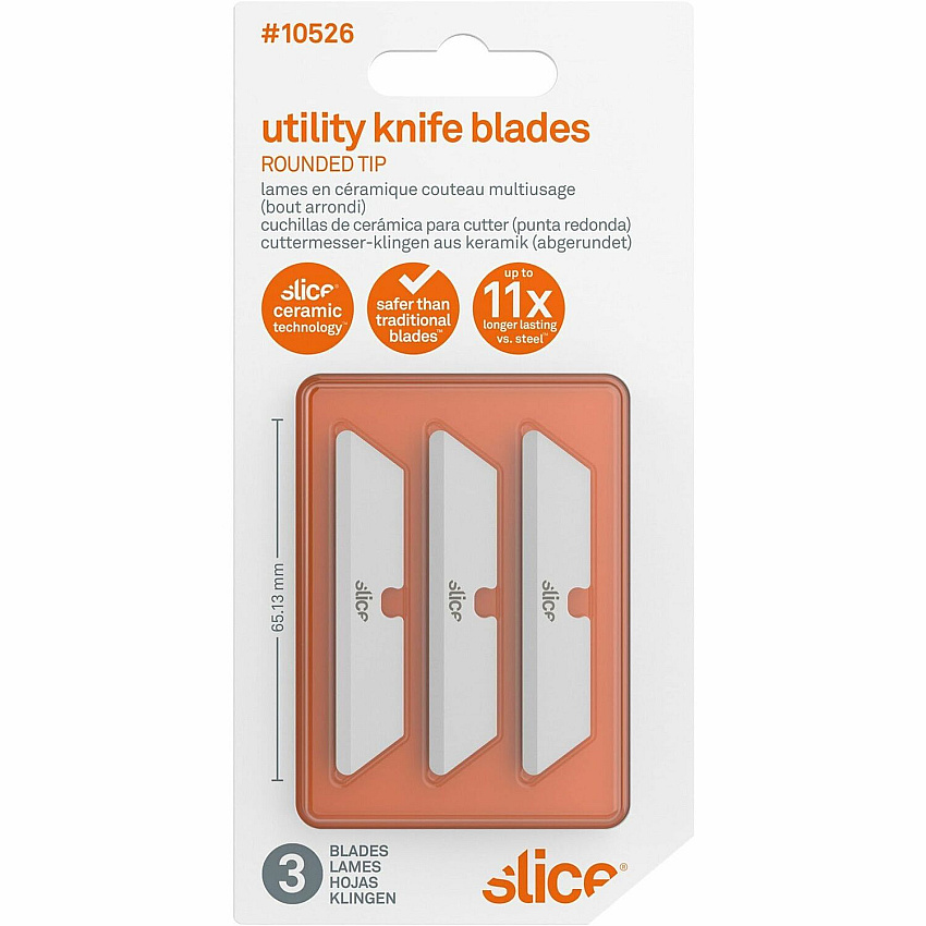 slice Rounded Tip Ceramic Utility Blades (SLI10526)