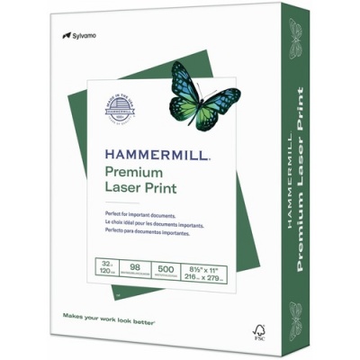 Hammermill Premium Laser Print Paper for Color Copiers & Laser Printers - White (104646)