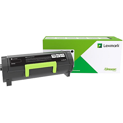 Lexmark Original High Yield Laser Toner Cartridge - Black Pack (56F1H0E)
