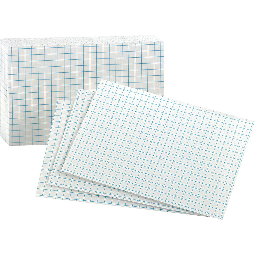 Oxford Graph Index Cards (OXF02035)