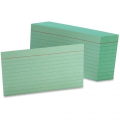 Oxford Colored Ruled Index Cards (7321GRE)