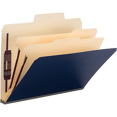 Smead SuperTab 2/5 Tab Cut Letter Recycled Classification Folder (SMD14010)