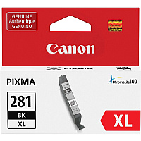 Canon CLI-281XL Original Inkjet Ink Cartridge - Black - 1 Each (CNMCLI281XLBK)