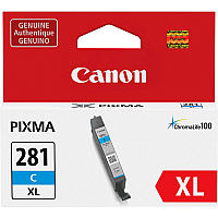 Canon CLI-281XL Original Inkjet Ink Cartridge - Cyan - 1 Each (CNMCLI281XLCY)