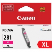 Canon CLI-281XL Original Inkjet Ink Cartridge - Magenta - 1 Each (CLI281XLMA)