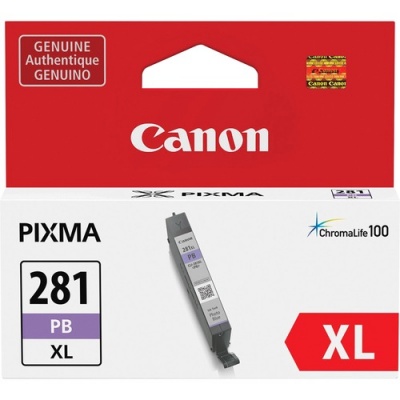 Canon CLI-281XL Original Inkjet Ink Cartridge - Blue - 1 Each (CLI281XLPBL)