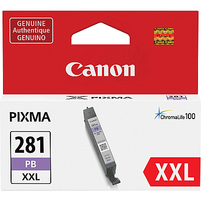 Canon CLI-281 XXL Original Inkjet Ink Cartridge - Blue - 1 Each (CNMCLI281XXLPBL)