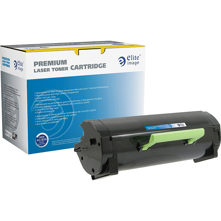 Elite Image Remanufactured MICR Ultra High Yield Laser Toner Cartridge - Alternative for Lexmark 50F1U00 - Black - 1 Each (ELI76259)