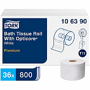 TORK Premium Bath Tissue Roll with OptiCore (TRK106390)