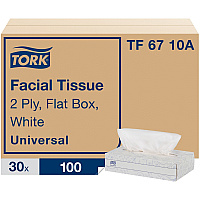 TORK Universal Facial Tissue Flat Box (TRKTF6710A)