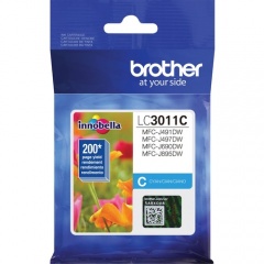 Brother LC3011C Original Ink Cartridge - Single Pack - Cyan
