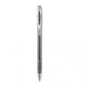Zebra J-Roller RX Gel Pen, Stick, Medium 0.7 mm, Black Ink, Smoke Barrel, 12/Pack (43110)