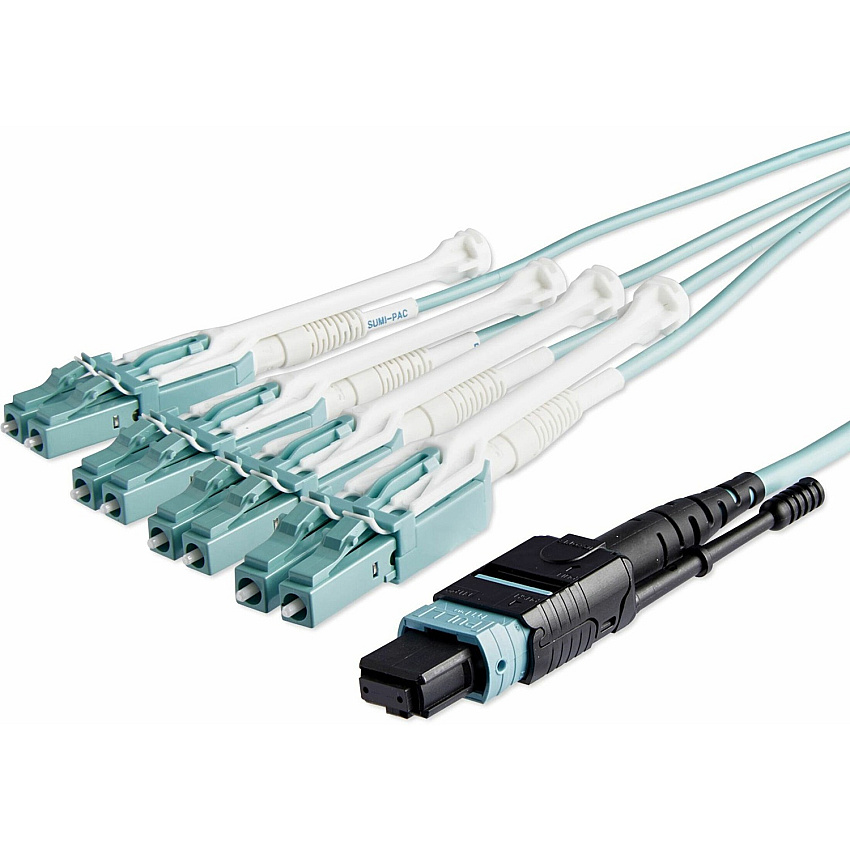 StarTech 10m (30ft) Mtp(f)/pc To 4x Lc/pc Duplex (MPO8LCPL10M)