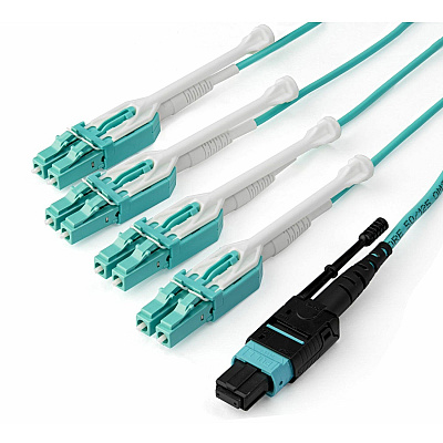 StarTech 3m (10ft) Mtp(f)/pc To 4x Lc/pc Duplex B (MPO8LCPL3M)