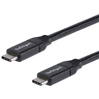 StarTech 2m 6 Ft Usb C To Usb C Cable W/ 5a Pd - M/m - Usb 2.0 - Usb-if Certified (USB2C5C2M)