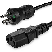 StarTech 6ft Hospital Power Cord, Nema 5-15p/c15 (PXTMG1016)