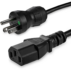 StarTech 6ft Hospital Power Cord, Nema 5-15p/c15 (PXTMG1016)