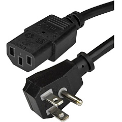 StarTech 15ft Power Cord, Flat 5-15p To C13 Cable (PXTF10115)