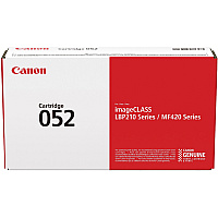 Canon 052 Original Laser Toner Cartridge - Black - 1 Each (CNMCRTDG052)