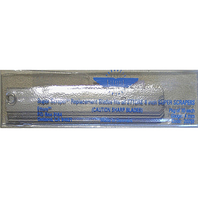 Ettore 4" Replacement Scraper Blades (ETO20291)
