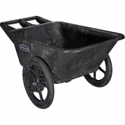 Rubbermaid Commercial Big Wheel Cart (564200BK)