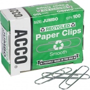 ACCO Recycled Paper Clips (72525)