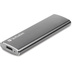 Verbatim 480GB Vx500 External SSD, USB 3.1 Gen 2 - Graphite (47443)