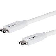 StarTech Cable Usb-c W/ 5a Pd - Usb 2.0 - 2m 6ft (USB2C5C2MW)