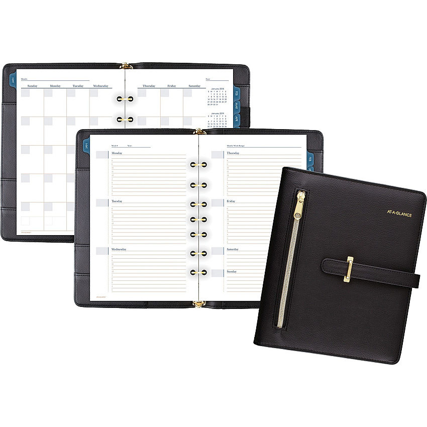 AT-A-GLANCE Buckle Closure Undated Desk Start Set (AAGDR111804005)