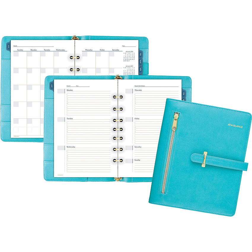 AT-A-GLANCE Buckle Closure Undated Desk Start Set (AAGDR111804042)