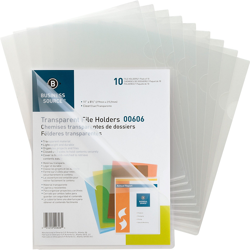 Business Source Letter File Sleeve (BSN00606)