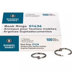 Business Source Standard Book Rings (01436)