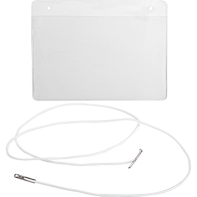 Business Source Elastic Cord Hanging Name Badges (BSN01615)