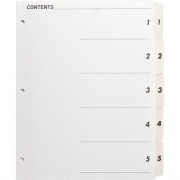 Business Source Table of Content Quick Index Dividers (05852)