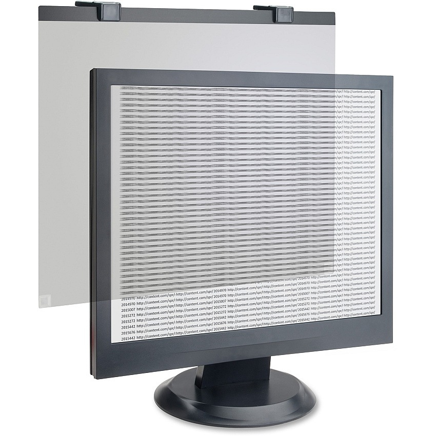 Business Source LCD Privacy/Antiglare Filter Black (BSN20507)