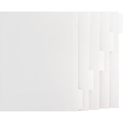 Business Source Tab Printer Economy Index Dividers (BSN21000)