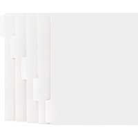 Business Source Straight Collated Print-on Tab Divider (BSN21002)