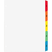 Business Source Table of Content Quick Index Dividers (BSN21900)