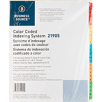 Business Source A-Z Tab Table of Contents Index Dividers (BSN21905)