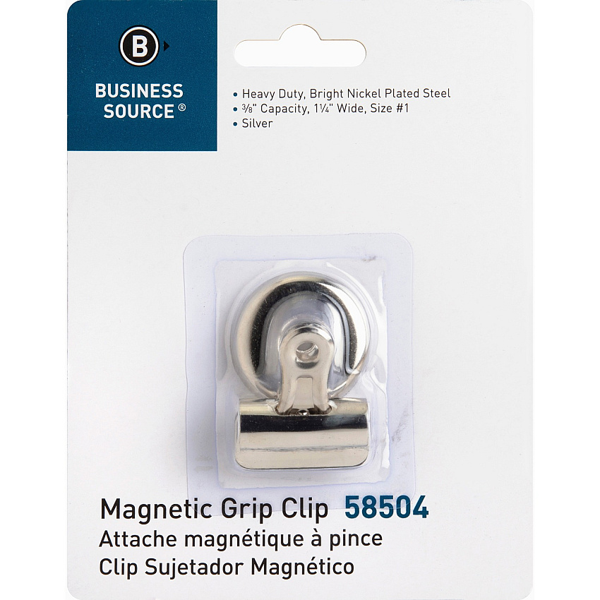 Business Source Magnetic Grip Clips (BSN58504)