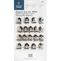 Business Source Magnetic Grip Clips Pack (BSN58506)