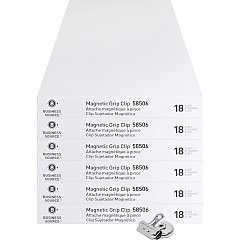 Business Source Magnetic Grip Clips Pack (BSN58506BD)